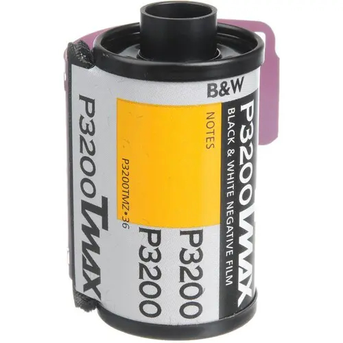 Kodak Professional T-Max P3200 Black and White Negative Film (35mm Roll Film, 36 Exposures)