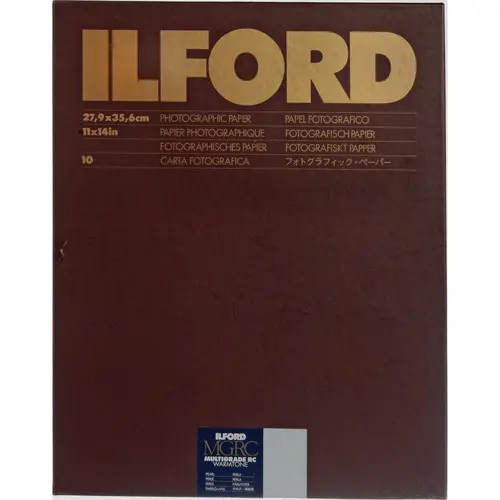 Ilford Multigrade Warmtone Resin Coated Paper (11 x 14", Pearl, 10 Sheets)