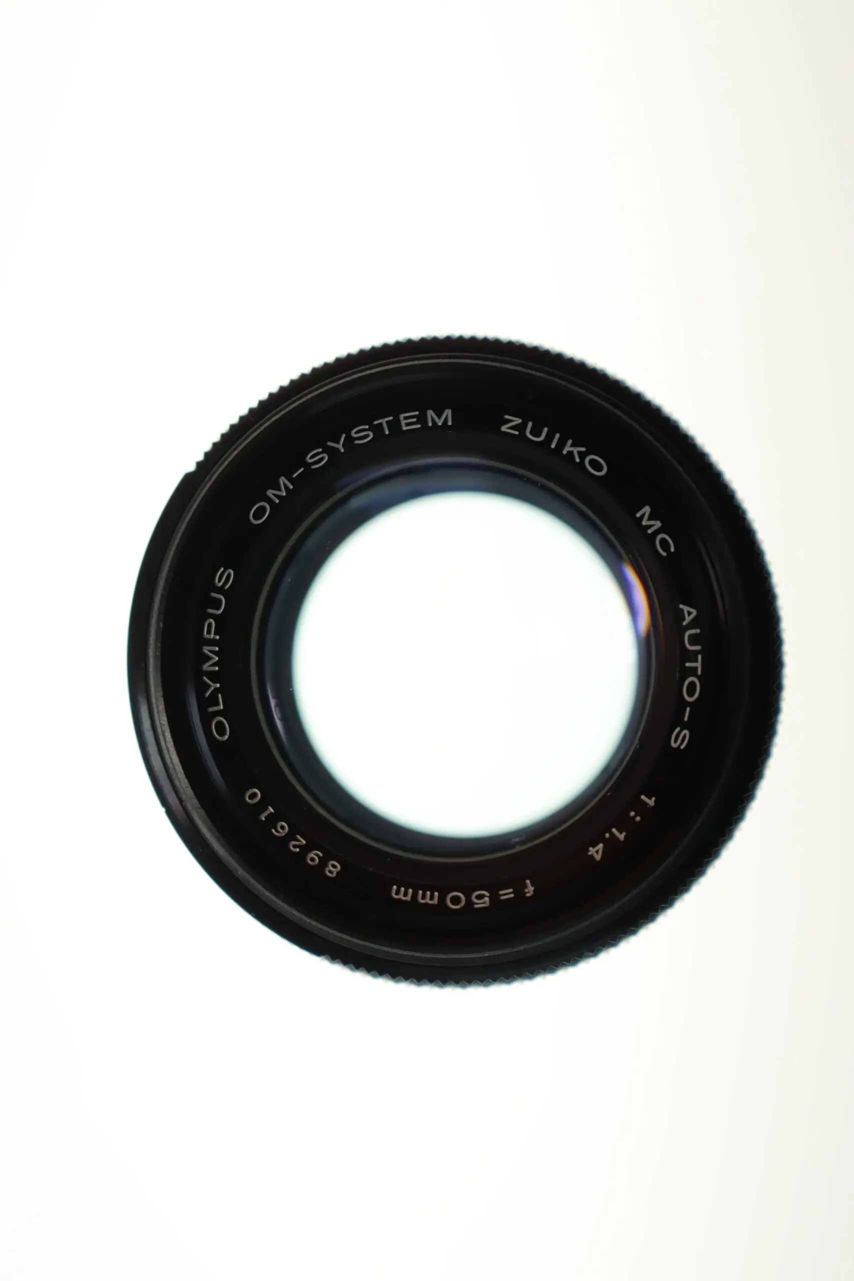 OLYMPUS OM-SYSTEM ZUIKO MC AUTO-S 50mm f1.4 MANUAL FOCUS LENS