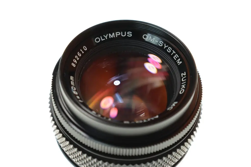 OLYMPUS OM-SYSTEM ZUIKO MC AUTO-S 50mm f1.4 MANUAL FOCUS LENS