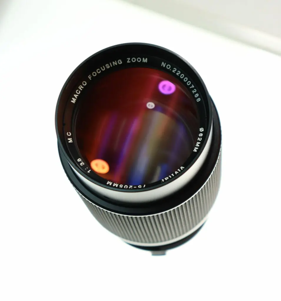 Vivitar 75-205mm F3.8 Macro Focusing Zoom with Olympus OM Mount