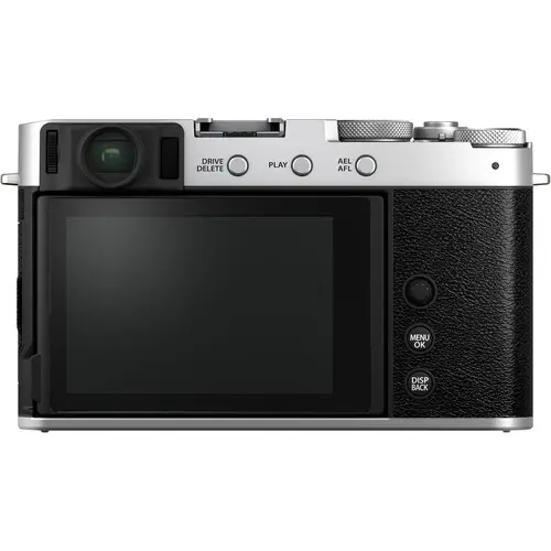 FUJIFILM X-E4 Mirrorless Camera with 27mm Lens (Silver)