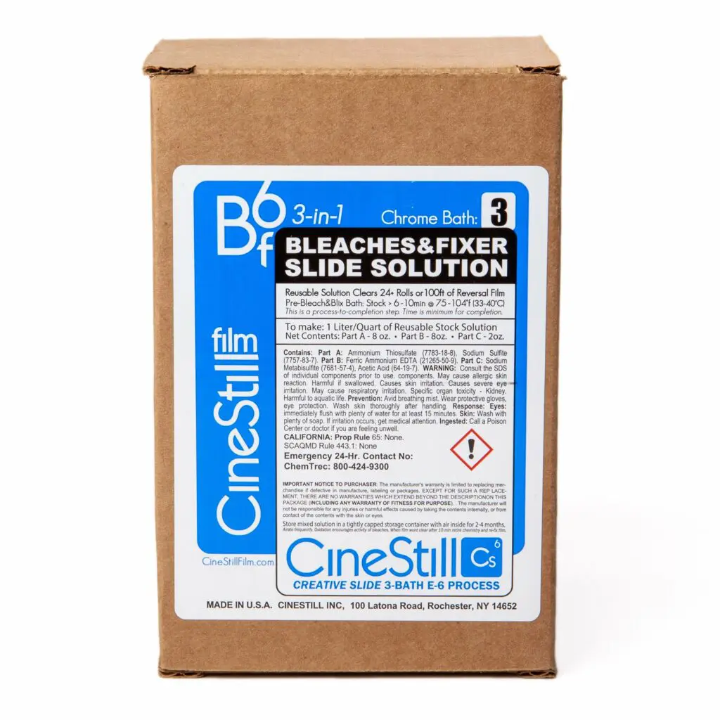CineStill Film Bf6 Bleaches & Fixer 3-in-1 Slide Solution for 24+ Rolls