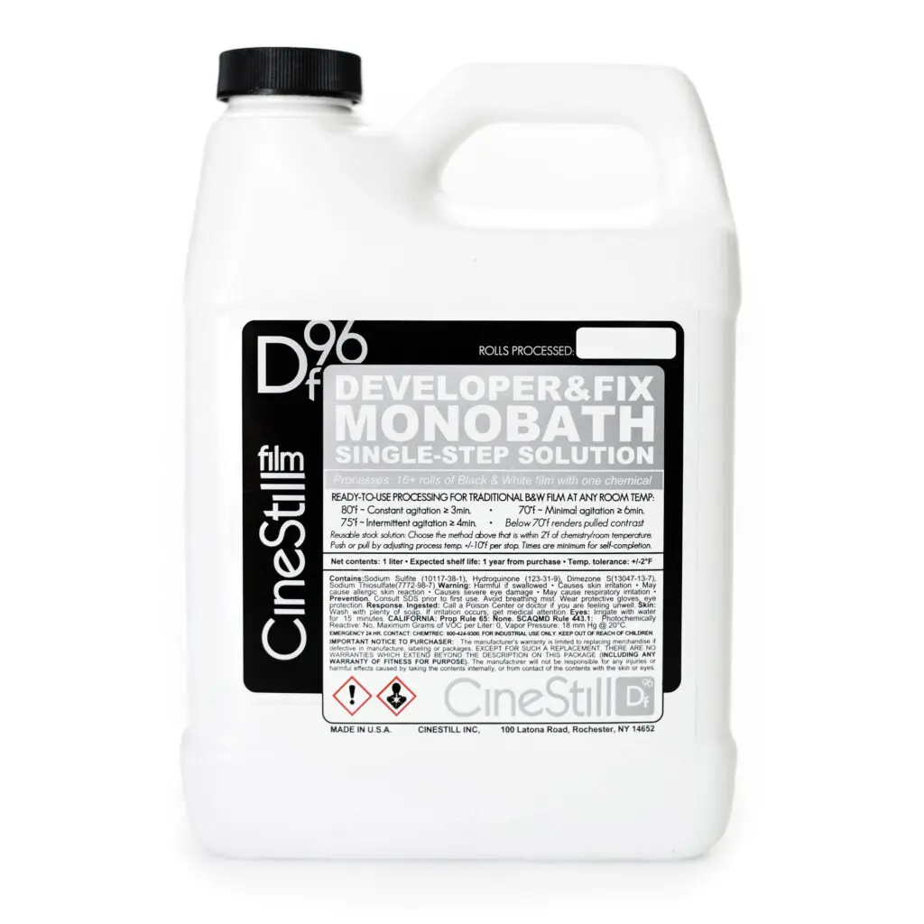 CineStill Film DF96 Monobath for Black & White Film (Liquid, 1L)