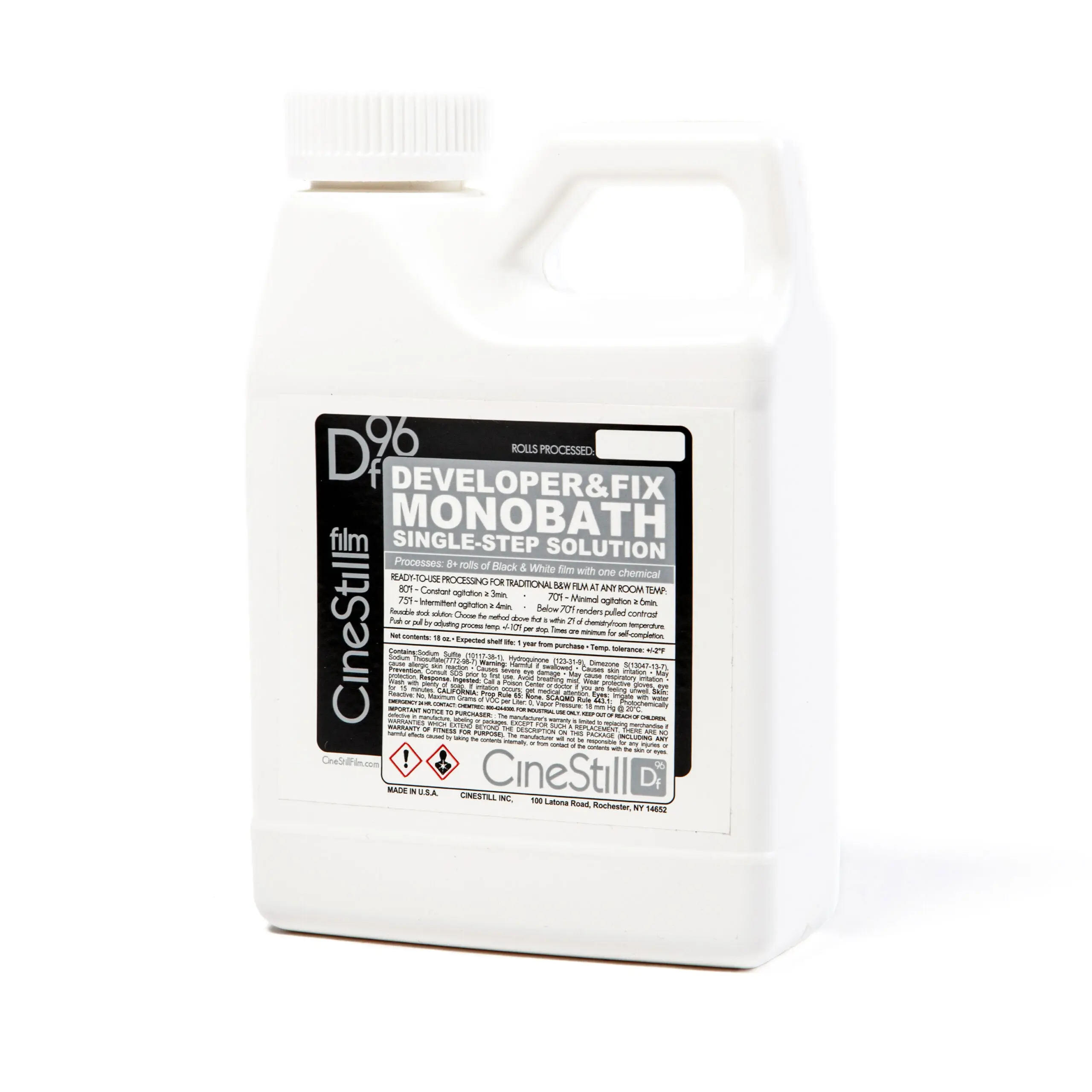 CineStill Film DF96 Monobath for Black & White Film (Liquid, 1L)