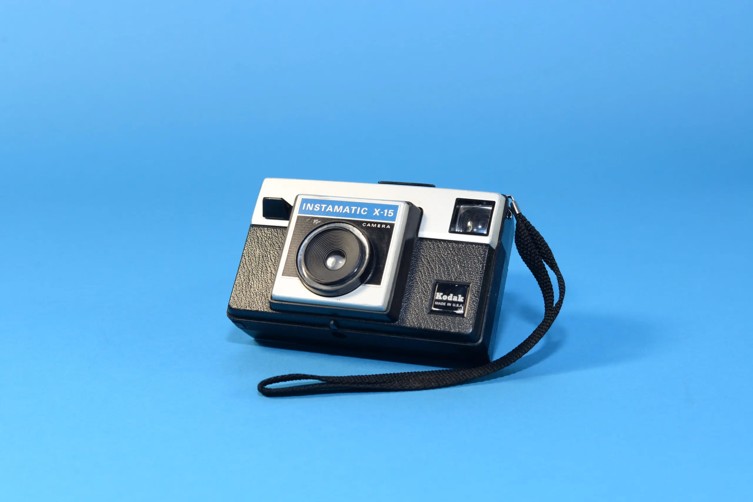 Kodak Instamatic X-15 126mm Vintage Film Camera - Black Lab Imaging