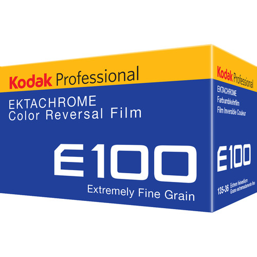 Kodak Ektachrome E100 35mm color transparency slide film
