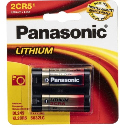 Panasonic 2CR5 Lithium Battery