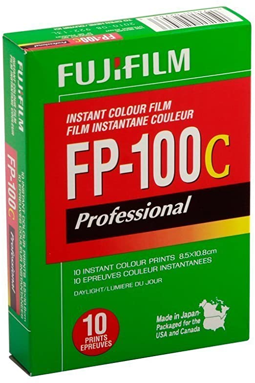 Stemmen Bukken hengel FUJIFILM FP-100C Professional Instant Color Film ISO 100 (10 Exposure,  Glossy) - Black Lab Imaging