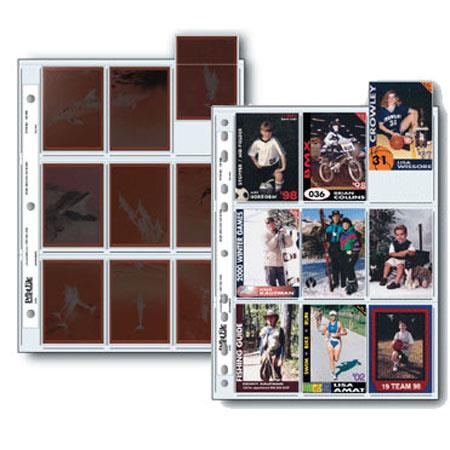Print File 120-9HB Archival Storage Page for 9 Negatives (2.6 x 3.6" Pockets, 25-Pack)