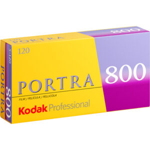 Kodak Portra 800 120 film 5-pack color negative film