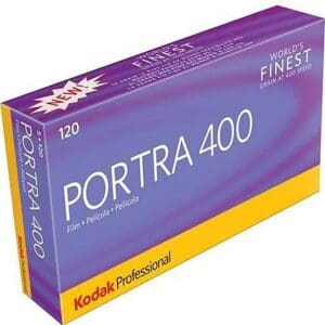 Kodak Portra 400 120 film 5-pack color negative film
