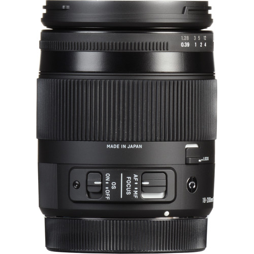 Sigma 18-200mm f/3.5-6.3 DC Macro OS HSM Contemporary Lens