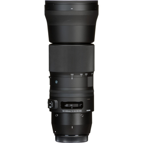 Sigma 150-600mm f/5-6.3 DG OS HSM Contemporary Lens and TC-1401 1.4x Teleconverter Kit