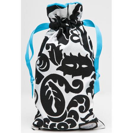 Mod Damask Bag, (Appx: 6x10.5") for Personal Accessories