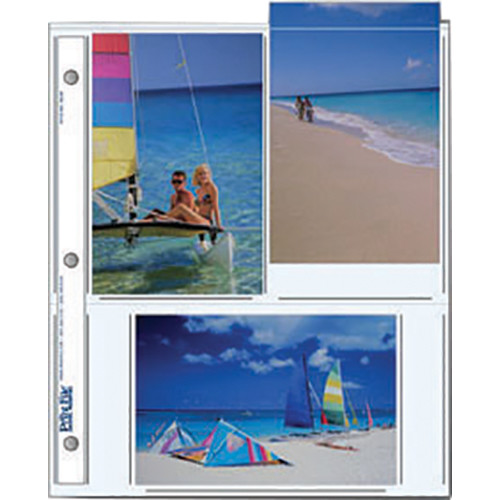 Print File 46-6P Archival Storage Page for 6 Prints (4 x 6", 25-Pack)