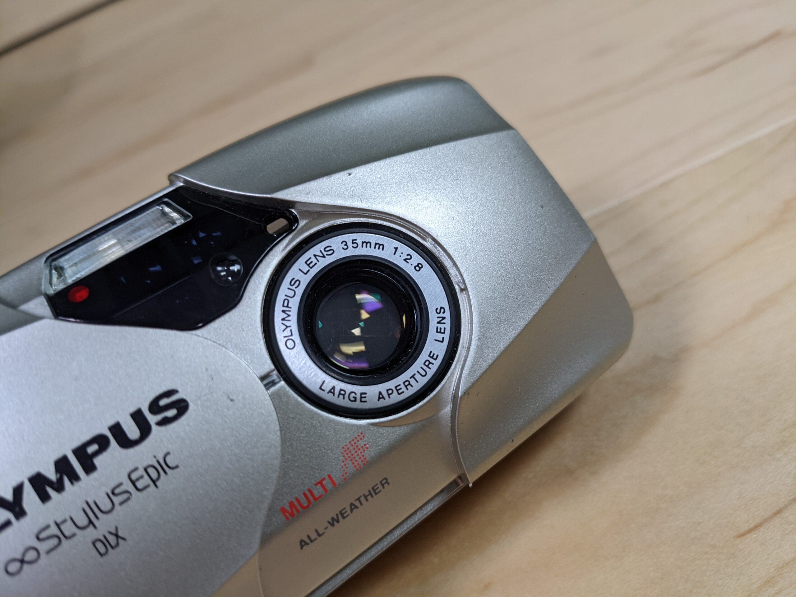 Olympus Stylus Epic DLX MJU II 35mm Point and Shoot Film Camera with 35mm F/2.8 Lens