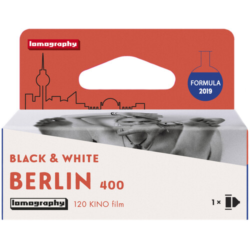 Lomography Berlin Kino 400 Black and White Negative Film (120 Roll Film)