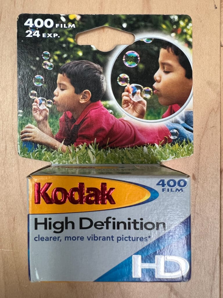 Kodak High Definition 135-24 400 Color Negative (Print) Film (ISO-400)