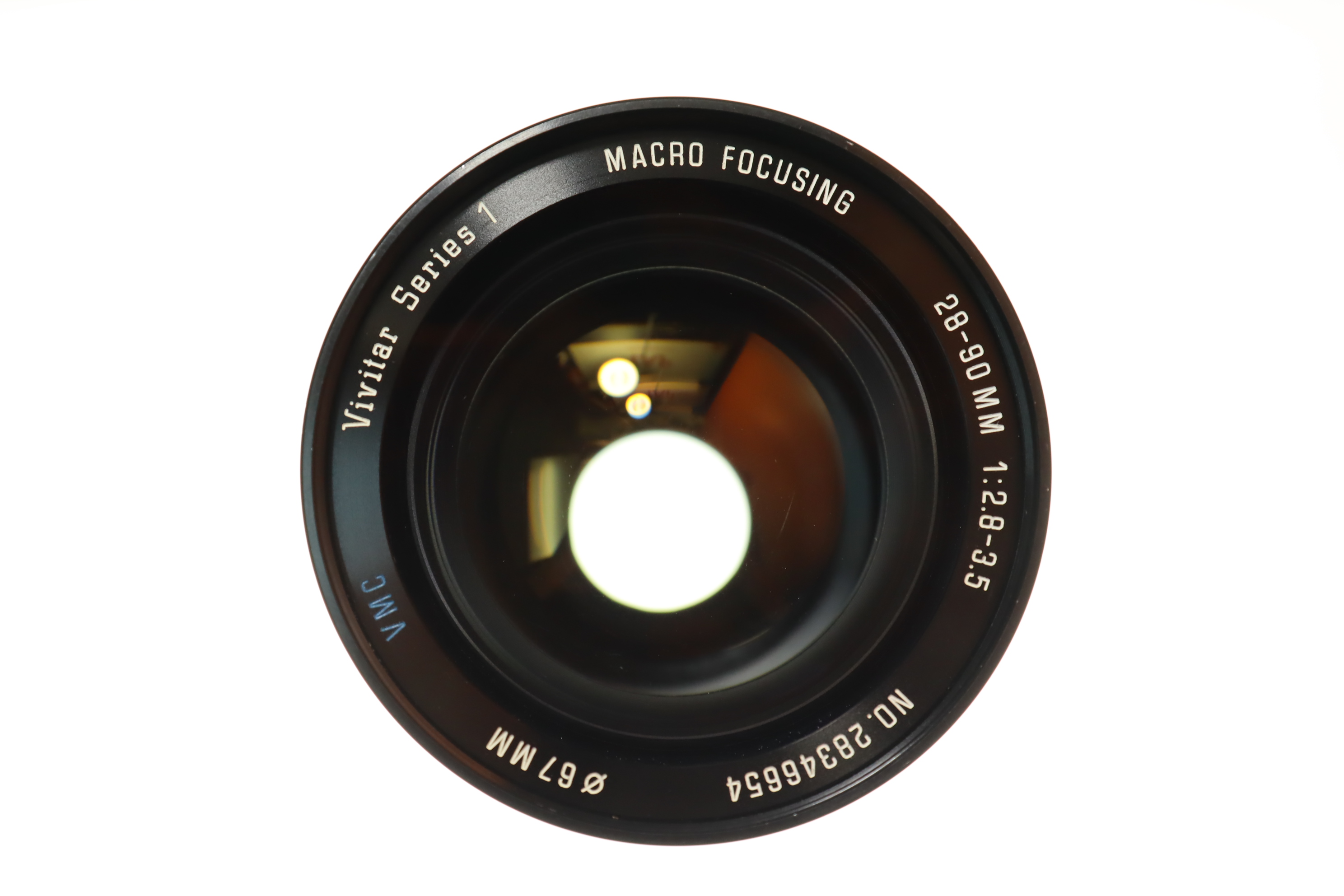 VIVITAR Canon FD Mt Series 1 28~90mm f/2.8~ 3.5 Macro Focusing Zoom Lens