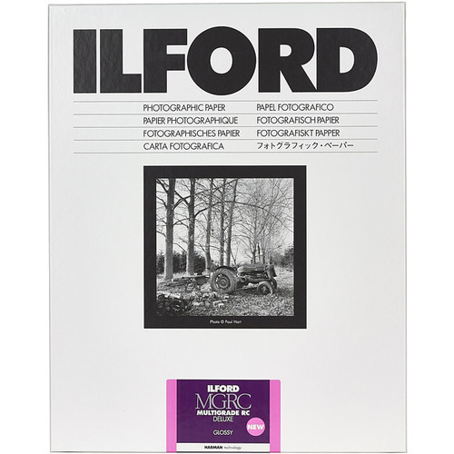 Ilford MULTIGRADE RC Deluxe Paper (Glossy, 11 x 14", 10 Sheets)