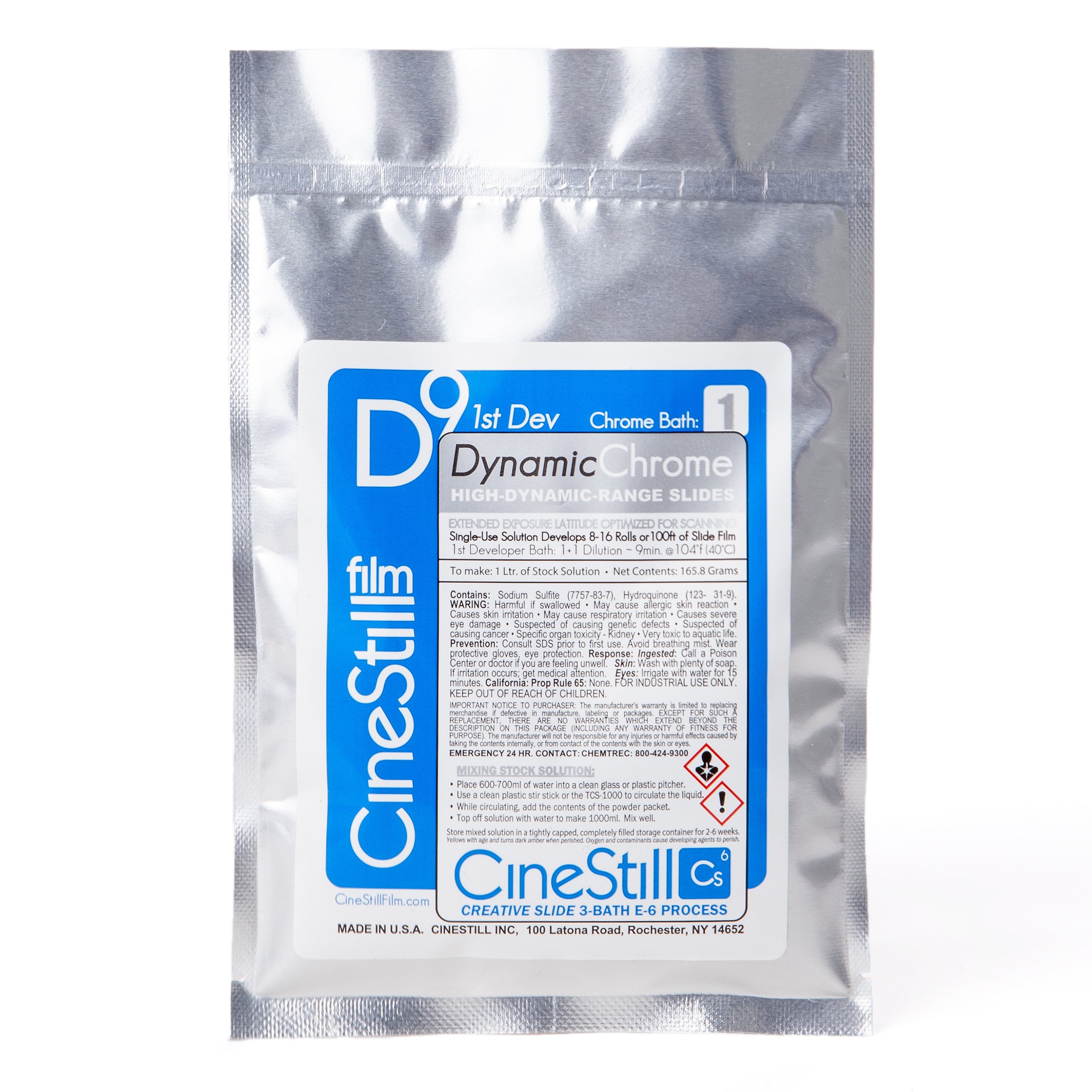 CineStill Film D9 DynamicChrome 1st Developer Powder (8-16 Rolls)