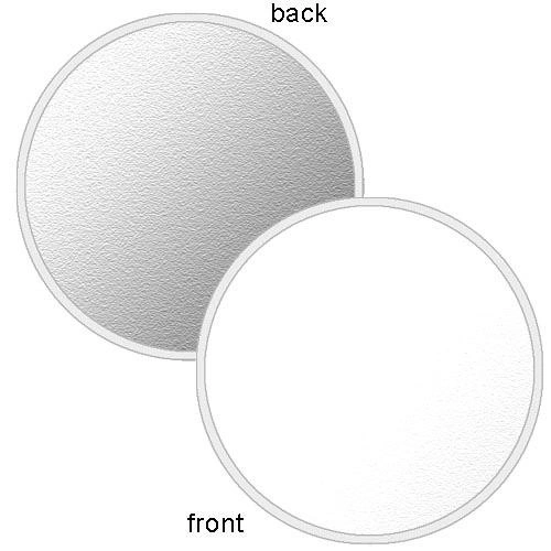 Photoflex LiteDisc: Impact Collapsible Circular Reflector Disc – White/Silver – 22″