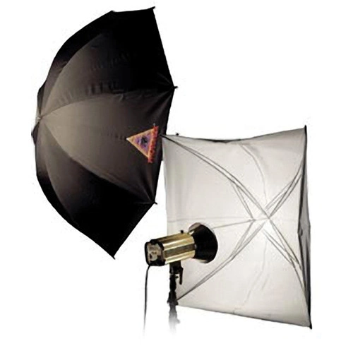 Photoflex Umbrella: 45″ with Adjustable Ribs – White with Black Backing