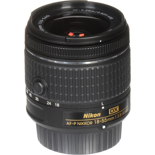 Nikon AF-P DX NIKKOR 18-55mm f/3.5-5.6G Lens - Black Lab Imaging