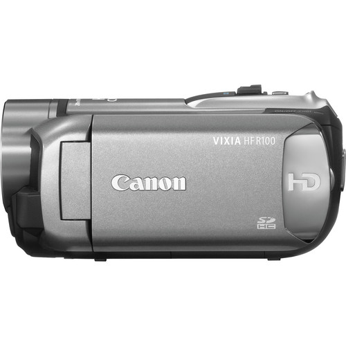 Canon HF R100 HD FLASH CAMCORDER (SILVER) Black Lab Imaging