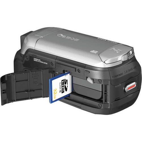 Canon HF R100 HD FLASH CAMCORDER (SILVER) Black Lab Imaging
