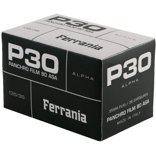 Ferrania P30 80 ISO Film (35mm, 36 Exposures)
