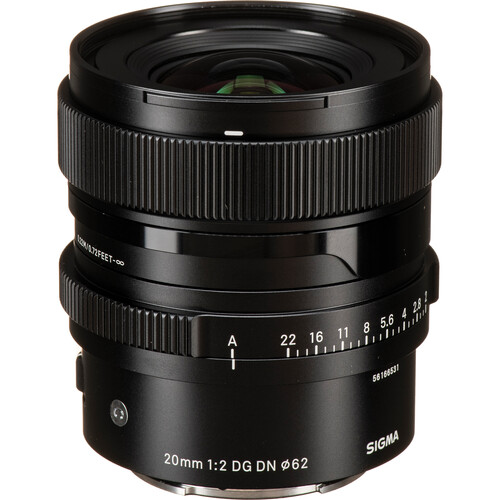 Sigma 20mm f/2 DG DN Contemporary Lens