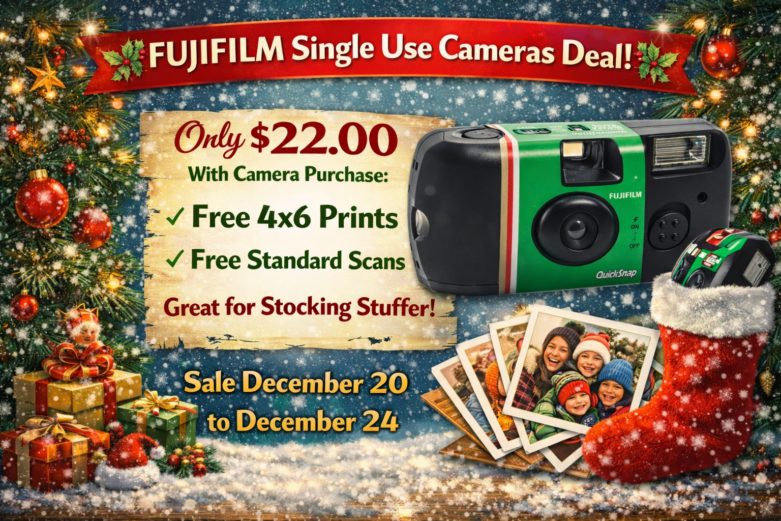 Single Use Camera Deal