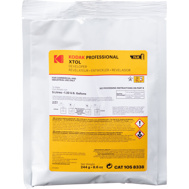 Kodak Professional XTOL Film Developer (To Make 5L)