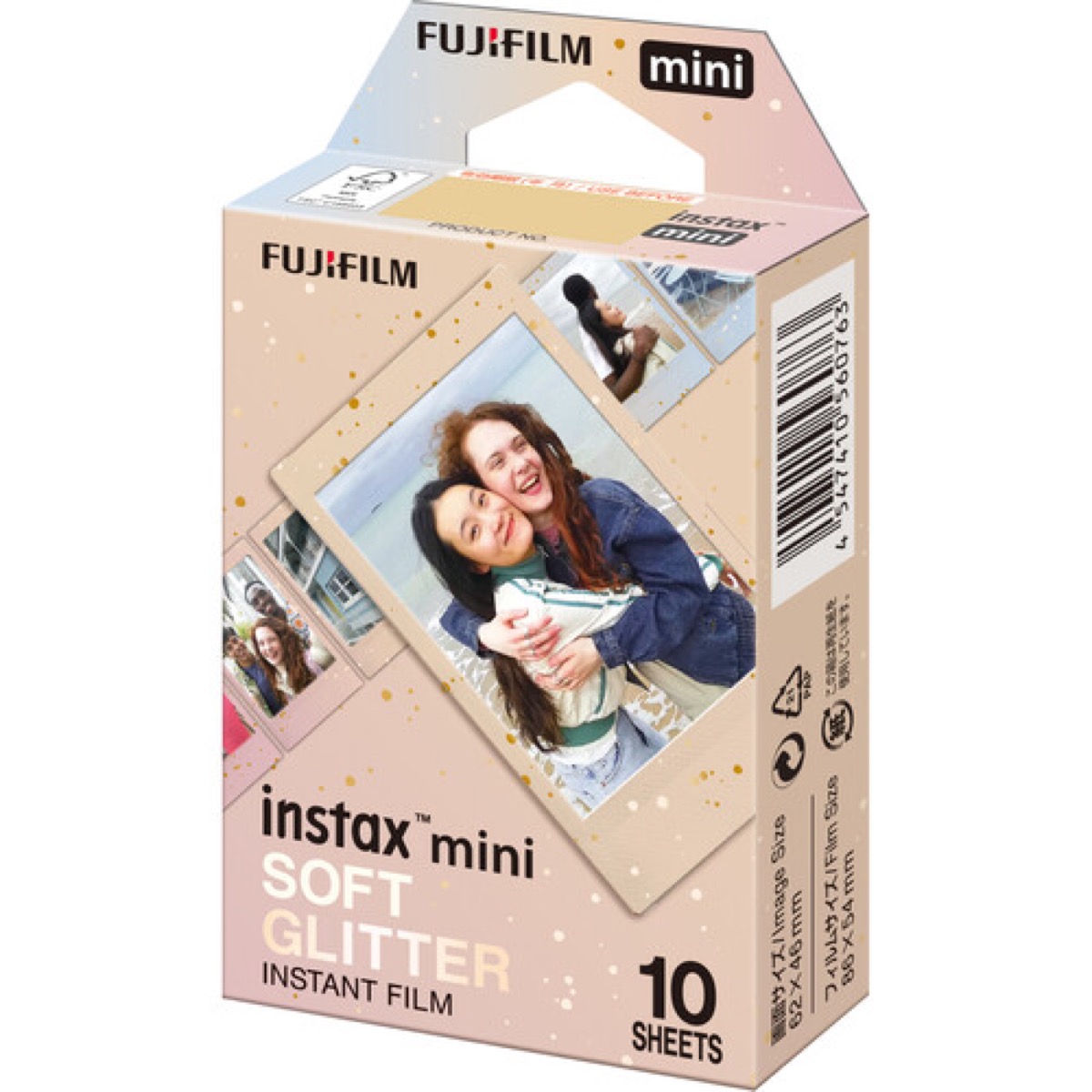 FUJIFILM instax mini Instant Film (Soft Glitter, 10 Exposures)
