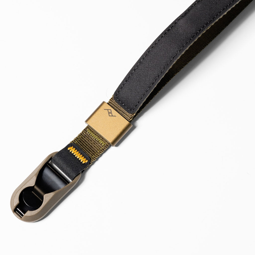 Kelp color Cuff with peak design logo