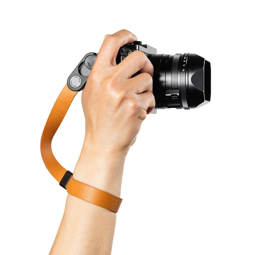 Amber Leather Cuff